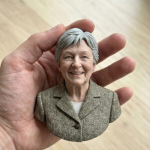 Custom 3D Memorial Figurine from Photo – Personalized Resin Keepsake in Loving Memory
